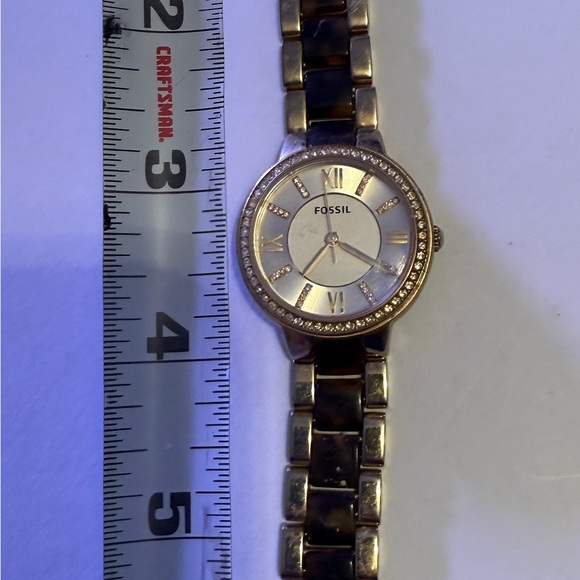 Fossil Gold and Brown Women's Watch - Picture 10 of 12
